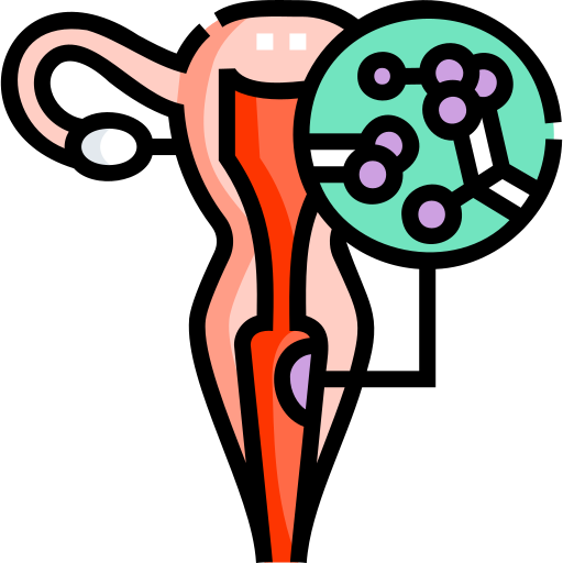 Yeast infection Detailed Straight Lineal color icon