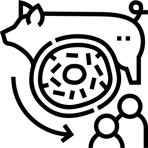 q-koorts Detailed Straight Lineal icoon