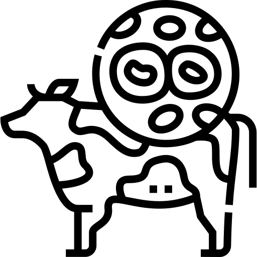 anaplasmose Detailed Straight Lineal icoon