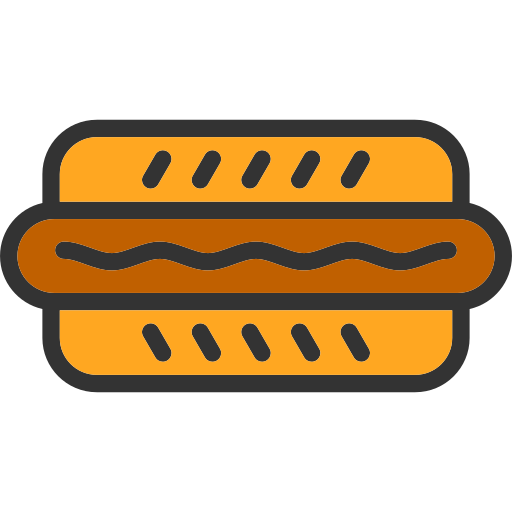 hot dog Generic color lineal-color ikona