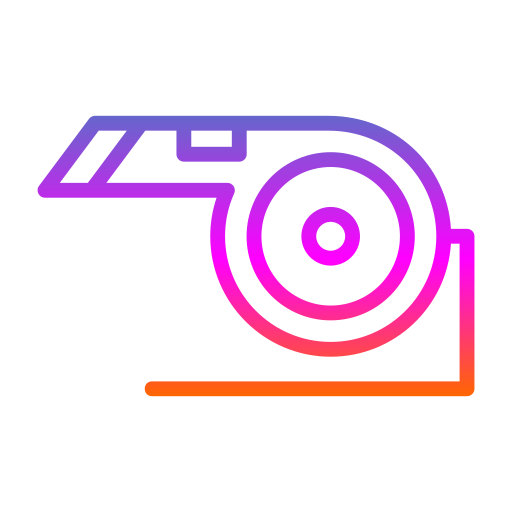 휘파람 Generic gradient outline icon