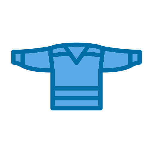 eishockeytrikot Generic color lineal-color icon