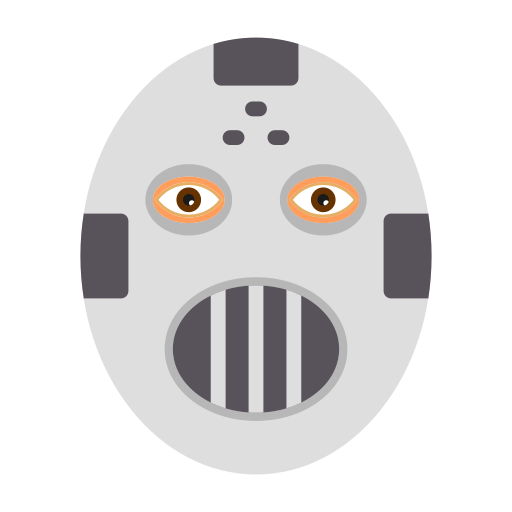 Хоккейная маска Generic color fill иконка