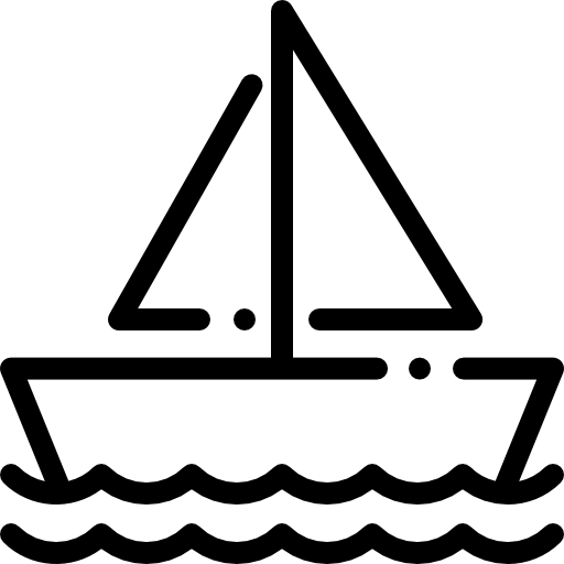 요트 Detailed Rounded Lineal icon