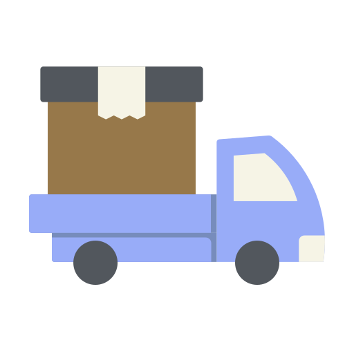 Pickup truck Generic color fill icon