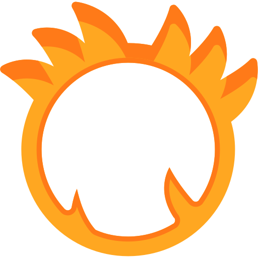 炎の輪 Generic color fill icon