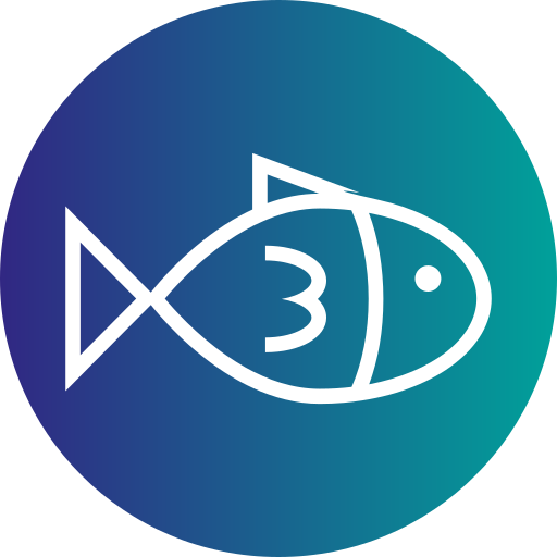 熱帯魚 Generic gradient fill icon