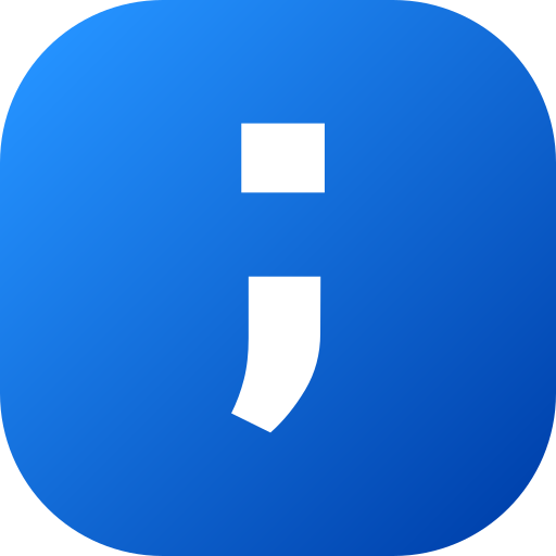 Semicolon Generic gradient fill icon