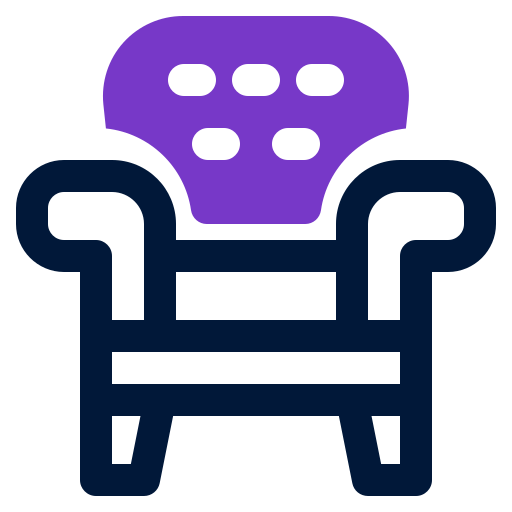 sillón Yogi Aprelliyanto Bold Duotone icono