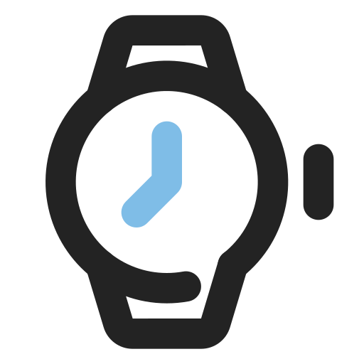 inteligentny zegarek Generic color outline ikona
