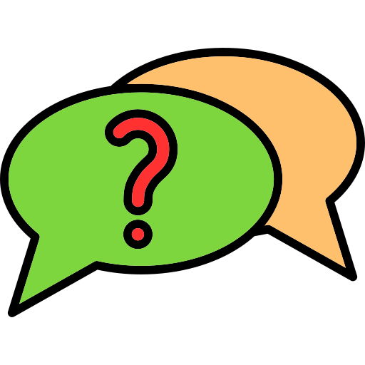 Questions Generic color lineal-color icon