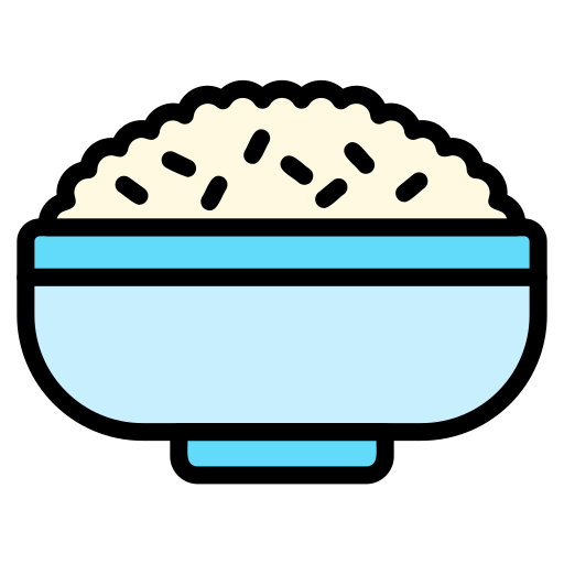 Rice bowl Generic color lineal-color icon