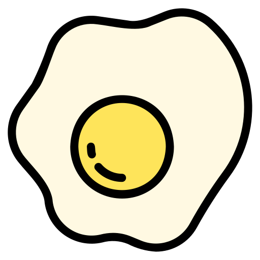 Fried egg Generic color lineal-color icon
