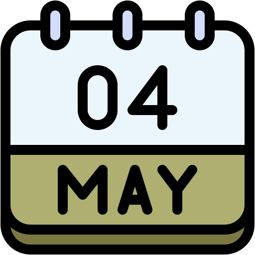 カレンダーの日付 Generic color lineal-color icon