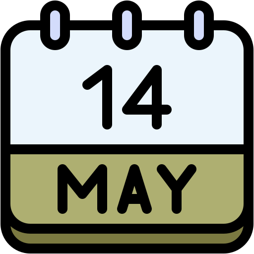 Calendar date Generic color lineal-color icon