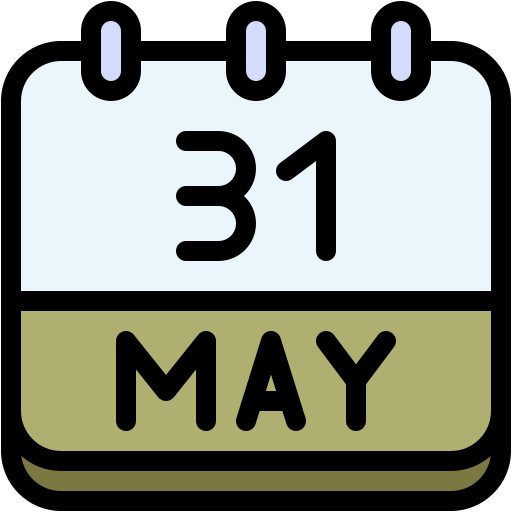 カレンダーの日付 Generic color lineal-color icon