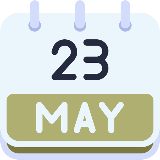 Calendar date Generic color fill icon