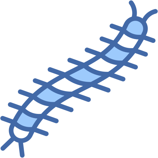 Centipede Generic color lineal-color icon