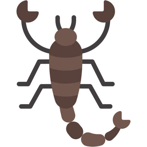 skorpion Generic color fill ikona