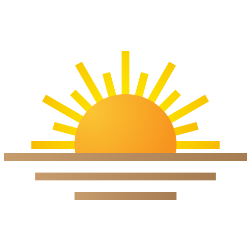 Sun Generic gradient fill icon