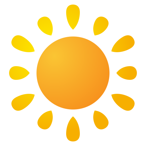 太陽 Generic gradient fill icon