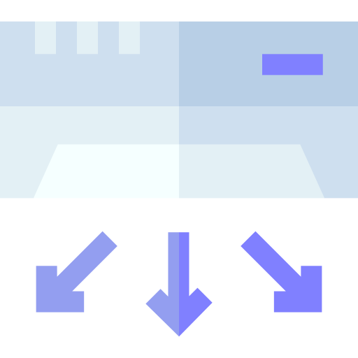 expansión Basic Straight Flat icono