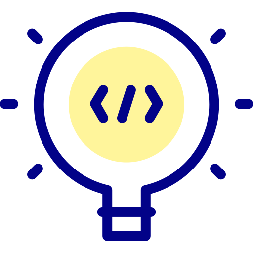 Lightbulb Detailed Mixed Lineal color icon