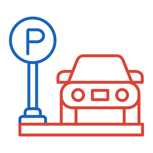 parking Generic color outline Icône