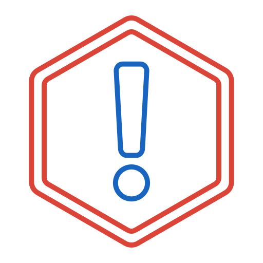 Danger Generic color outline icon