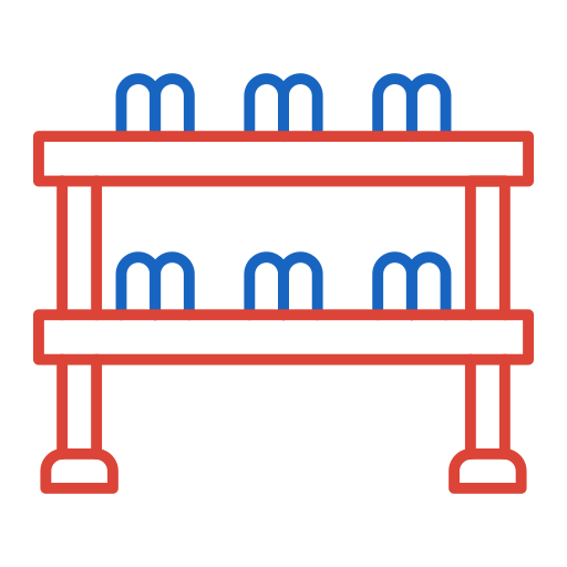 Rack Generic color outline icon