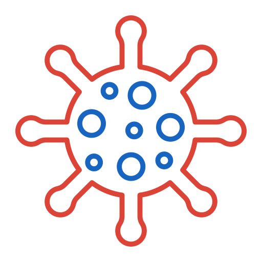 Virus Generic color outline icon