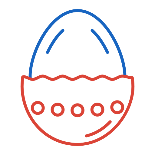 Egg Generic color outline icon