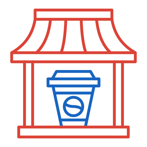 kawiarnia Generic color outline ikona