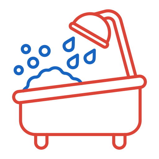 Bath tub Generic color outline icon