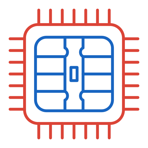 chip Generic color outline icoon