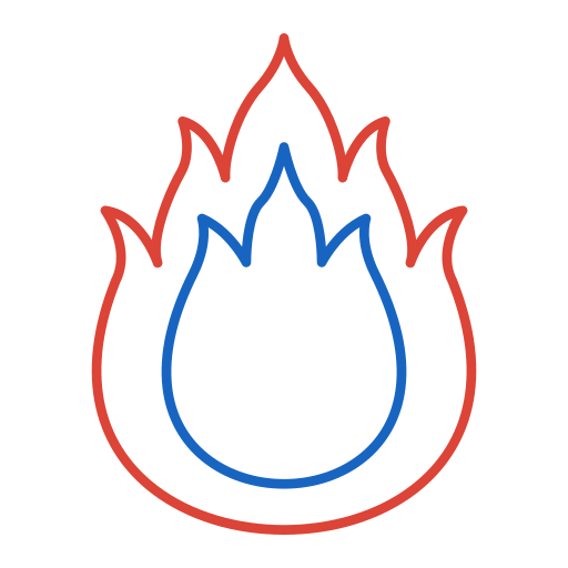 fuego Generic color outline icono