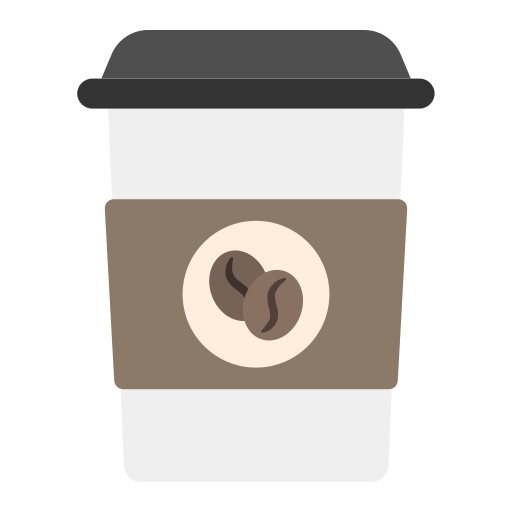 café Generic color fill icono