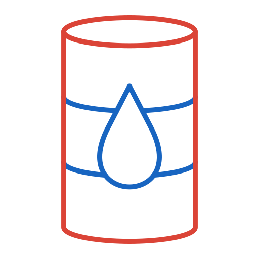 baril de pétrole Generic color outline Icône