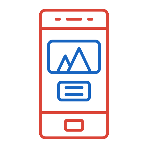 Mobile Generic color outline icon