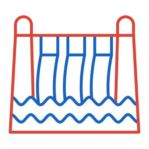 Гидроэнергетика Generic color outline иконка