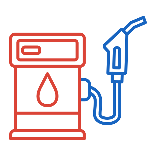 tankstation Generic color outline icoon