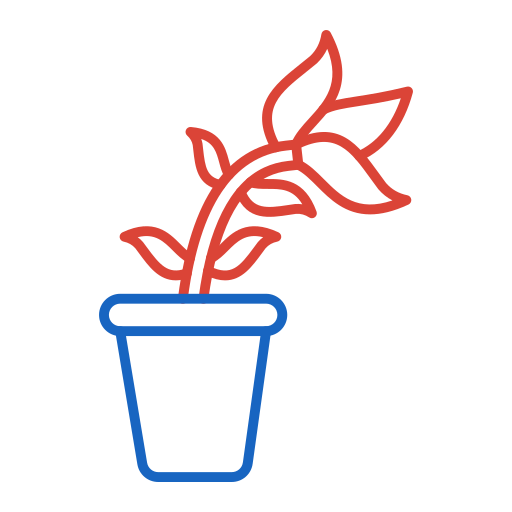 Plant Generic color outline icon