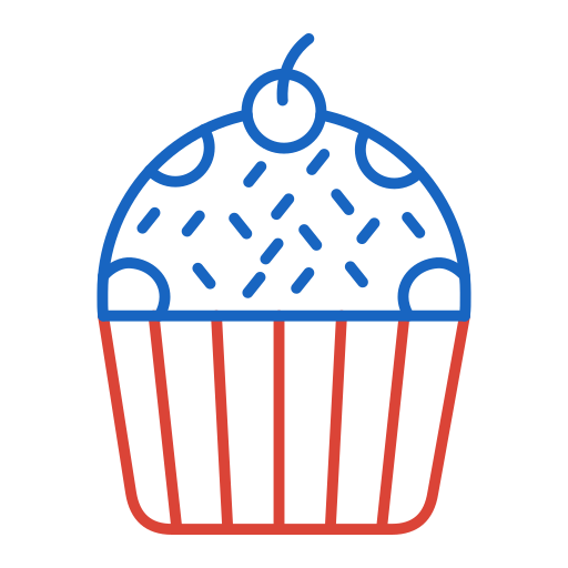 컵케이크 Generic color outline icon