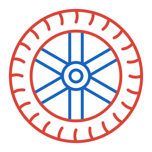 Tire Generic color outline icon
