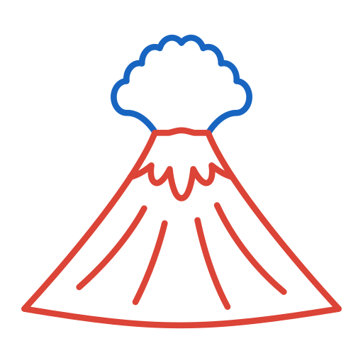 lava Generic color outline icono