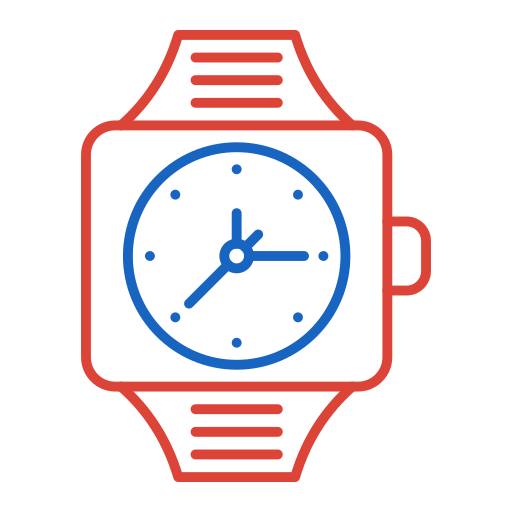 Умные часы Generic color outline иконка