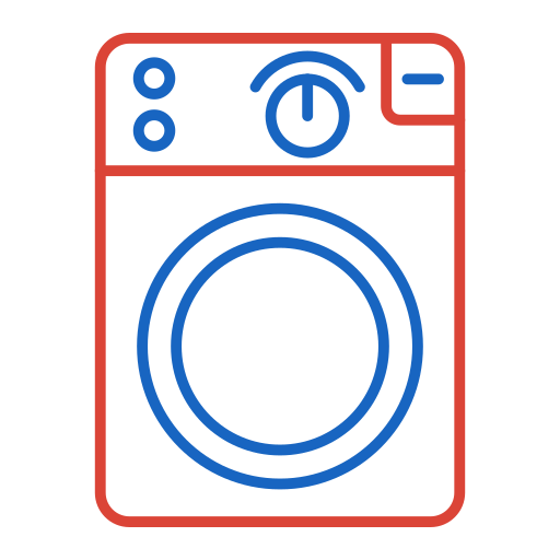 lavatrice intelligente Generic color outline icona