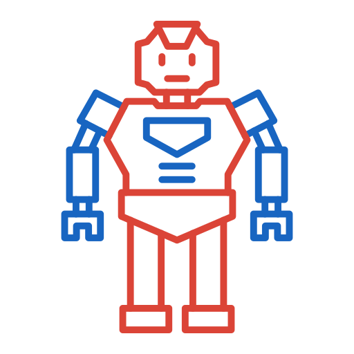 robot Generic color outline ikona