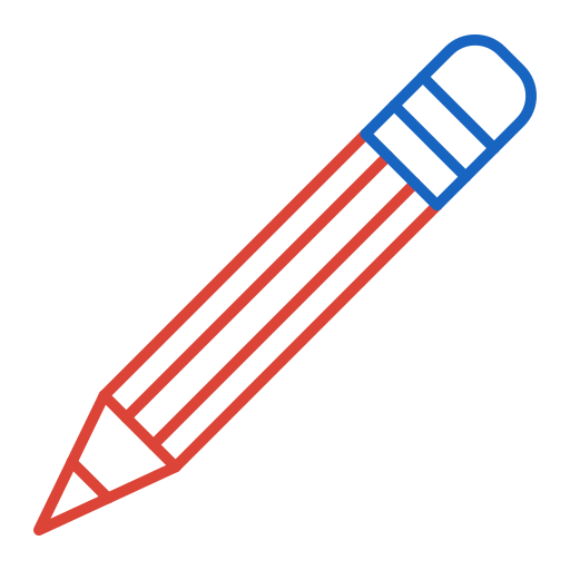 鉛筆 Generic color outline icon