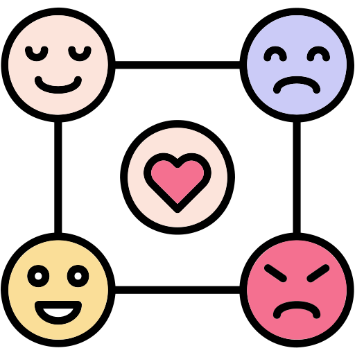 感情的知性 Generic color lineal-color icon